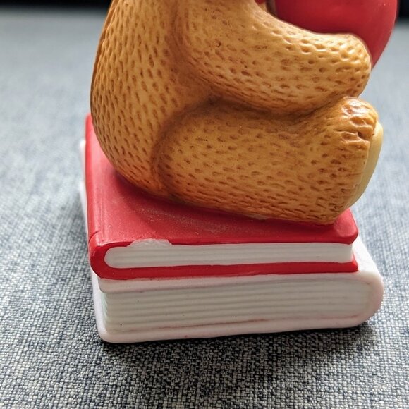 Collectible Enesco Teddy Bear Love Teacher Lucy Rigg (Lucy and Me) 1984 Vintage - Picture 3 of 4
